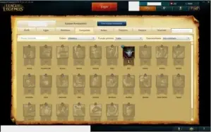 Conta (Platina V) 49Skins, 104Personagens, 58 Ícones Obtidos