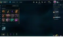 Conta LEAGUE OF LEGENDS - TIER MESTRE SEASON 2021 - UNRANKED