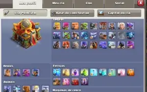 Conta Clash Of Clans Cv16