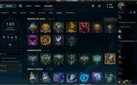 vendo conta diamante 5, borda diamante, todos os champs.