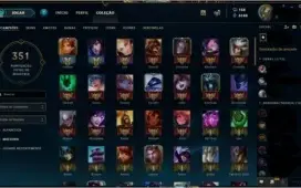 vendo conta diamante 5, borda diamante, todos os champs.