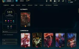 Prata 2 com 90 Champs e 103 Skins ( MID / TOP / JG )