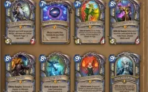 Conta Hearthstone com mais de 90 Lendárias