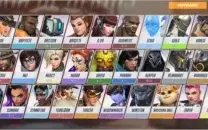 Overwatch com skins e algumas armas upadas no Warzone