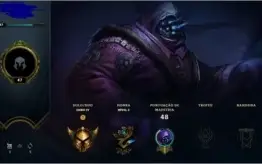 conta lol gold IV