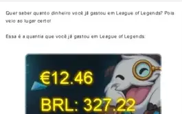 Conta League of Legends com 112 skins