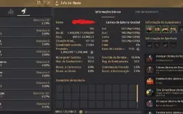 Conta Black Desert 735Gs - Full Pen  - Email Próprio