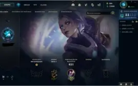 Conta LOL desde 2013, lvl 163, todos os campeões e 161 skins