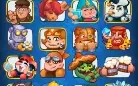 Conta muito boa de rush royale monge level 13