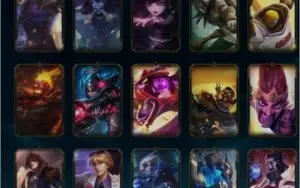 CONTA LOL 87 SKINS 9 LENDARIAS E DIVERSOS CHAMPS.