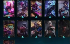 CONTA LOL 87 SKINS 9 LENDARIAS E DIVERSOS CHAMPS.