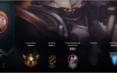 Conta lol Gold 4