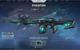 Conta valorant com algumas skins