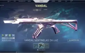 Conta valorant com algumas skins