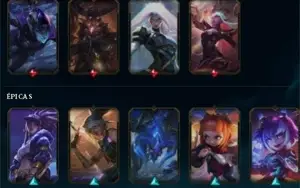 CONTA COM 60 SKINS PRATA 4 NO PRECINHO PRONTA ENTREGA