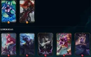 CONTA COM 60 SKINS PRATA 4 NO PRECINHO PRONTA ENTREGA