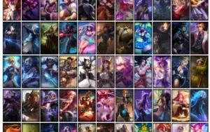 Conta Unranked com 87 Champs e 120 Skins (3 Ultimates)
