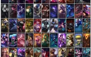 Conta Unranked com 87 Champs e 120 Skins (3 Ultimates)