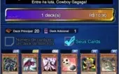 Conta Yu-Gi-Oh! Duel Links - Conta pra começar bem!