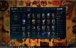 Conta League of Legends (Borda Diamante) Md10 a ser feita