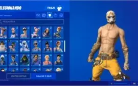 FORTNITE CONTA COM WONDER E WILDCAT