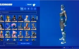 FORTNITE CONTA COM WONDER E WILDCAT