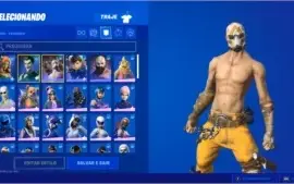 FORTNITE CONTA COM WONDER E WILDCAT