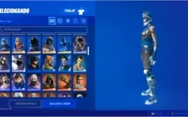 FORTNITE CONTA COM WONDER E WILDCAT