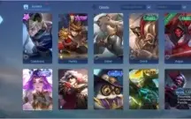 CONTA MOBILE LEGENDS LV 89 / 108 HERÓIS / 163 SKINS