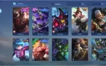 CONTA MOBILE LEGENDS LV 89 / 108 HERÓIS / 163 SKINS