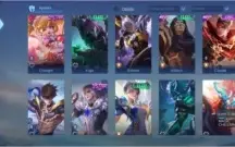 CONTA MOBILE LEGENDS LV 89 / 108 HERÓIS / 163 SKINS