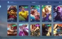 CONTA MOBILE LEGENDS LV 89 / 108 HERÓIS / 163 SKINS