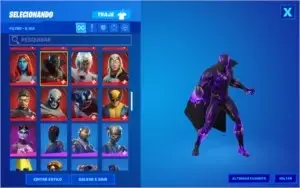 Vendo conta fortnite com galaxy desde a temporada 2