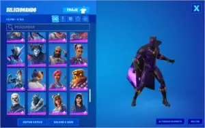 Vendo conta fortnite com galaxy desde a temporada 2