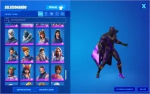 Vendo conta fortnite com galaxy desde a temporada 2