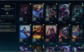 Conta Diamante 1 League of Legends