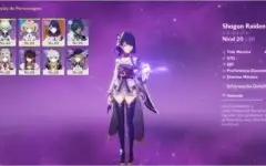 ✨ GENSHIN IMPACT, CONTA C/ SHOGUN RAIDEN & KOKOMI 5⭐ AR-20 ✨