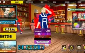 Conta de My Hero Ultra rumble - star + quirks skill