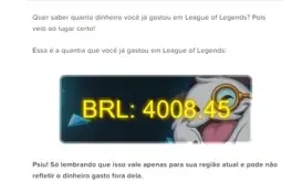 Vendo Conta LoL 427 Skins - Unranked