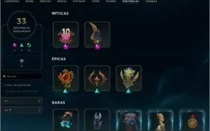 Vendo Conta LoL 427 Skins - Unranked