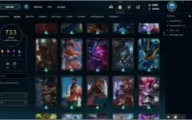 733 Skins, 9 anos de conta LVL 42 dono original