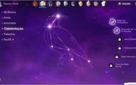Genshin Impact - Conta AR 40  Diluc 1 constelação + Klee +