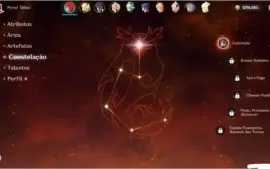Genshin Impact - Conta AR 40  Diluc 1 constelação + Klee +