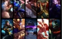 Conta platina Borda 80 Champions 20 skins 10 rune pages