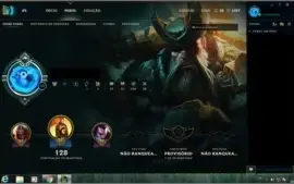 Conta platina Borda 80 Champions 20 skins 10 rune pages