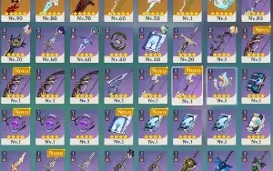 Itto + Biss / Shogun / Kinich / +7 armas T5