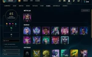 Conta ouro 2 com 23 Champs e 5 Skins +2 Fragmentos