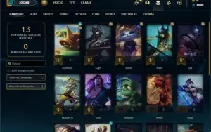 Conta ouro 2 com 23 Champs e 5 Skins +2 Fragmentos