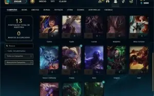 Conta ouro 2 com 23 Champs e 5 Skins +2 Fragmentos