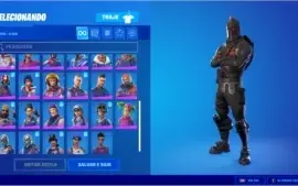 Conta Fortnite + Cavaleiro negro + GTA V e outros jogos